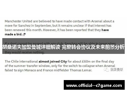 胡桑诺夫加盟曼城详细解读 完整转会协议及未来前景分析 胡桑诺夫加盟曼城详细解读 完整转会协议及未来前景分析